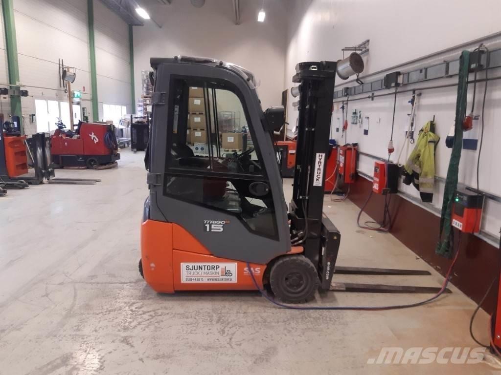 Toyota 8FBE15T Electric Forklifts