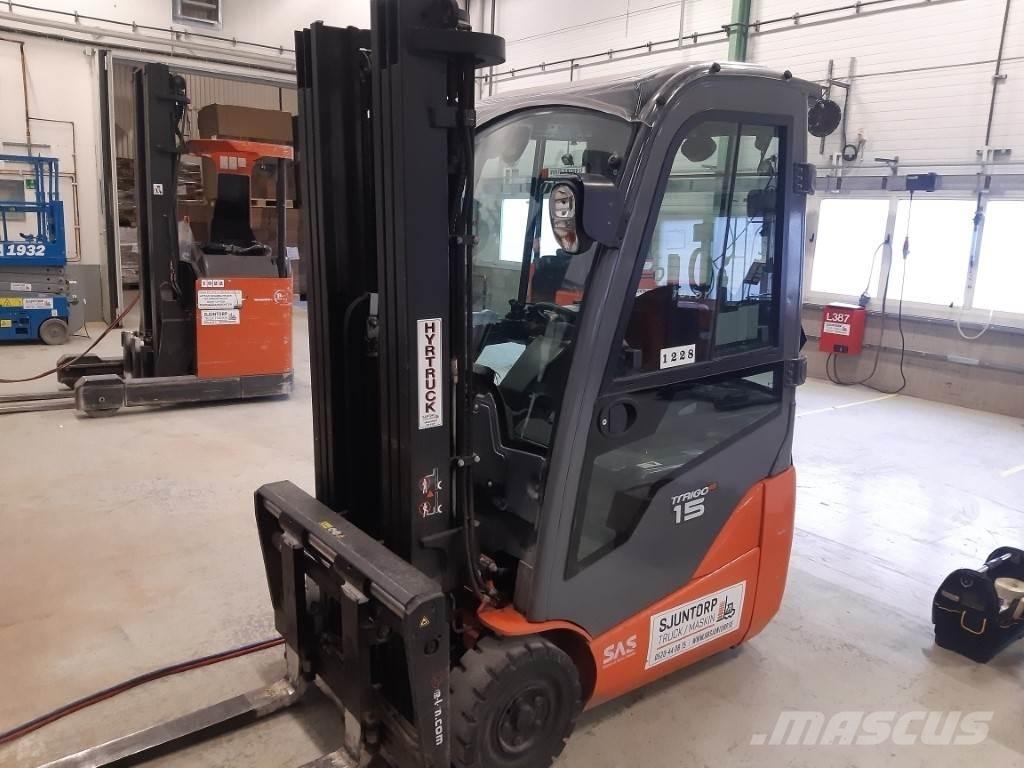 Toyota 8FBE15T Electric Forklifts
