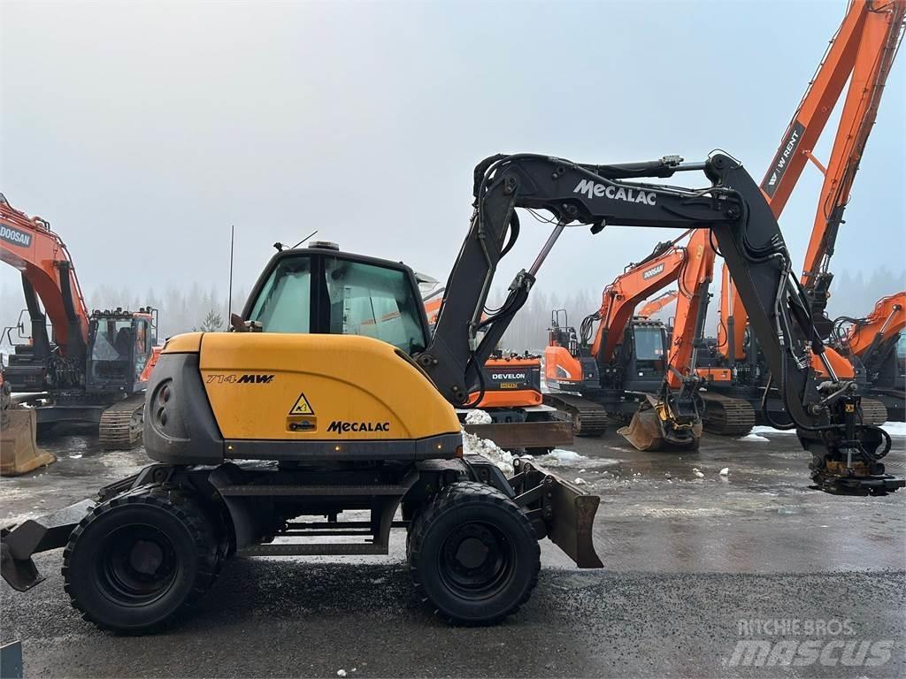 Mecalac 714MW Wheeled Excavators