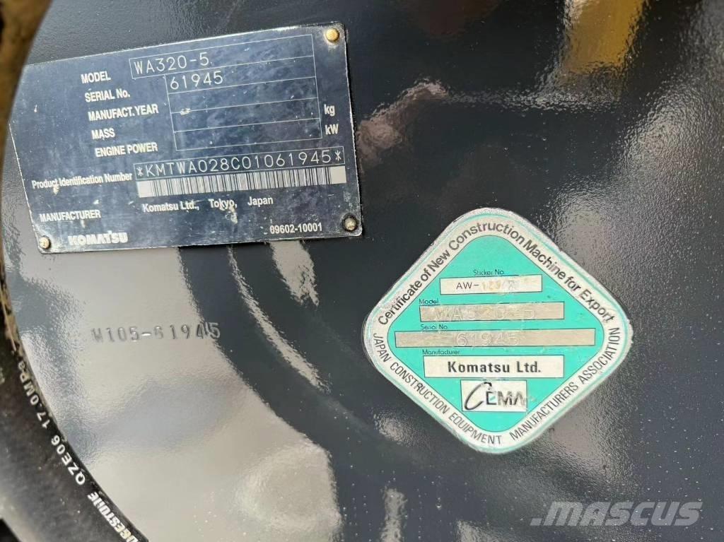 Komatsu WA 320-5 Wheel Loaders
