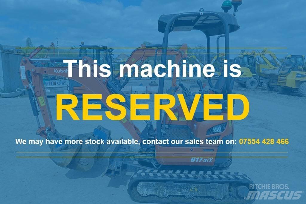 Kubota U 17-3 Mini Excavators <7t (Mini Diggers)