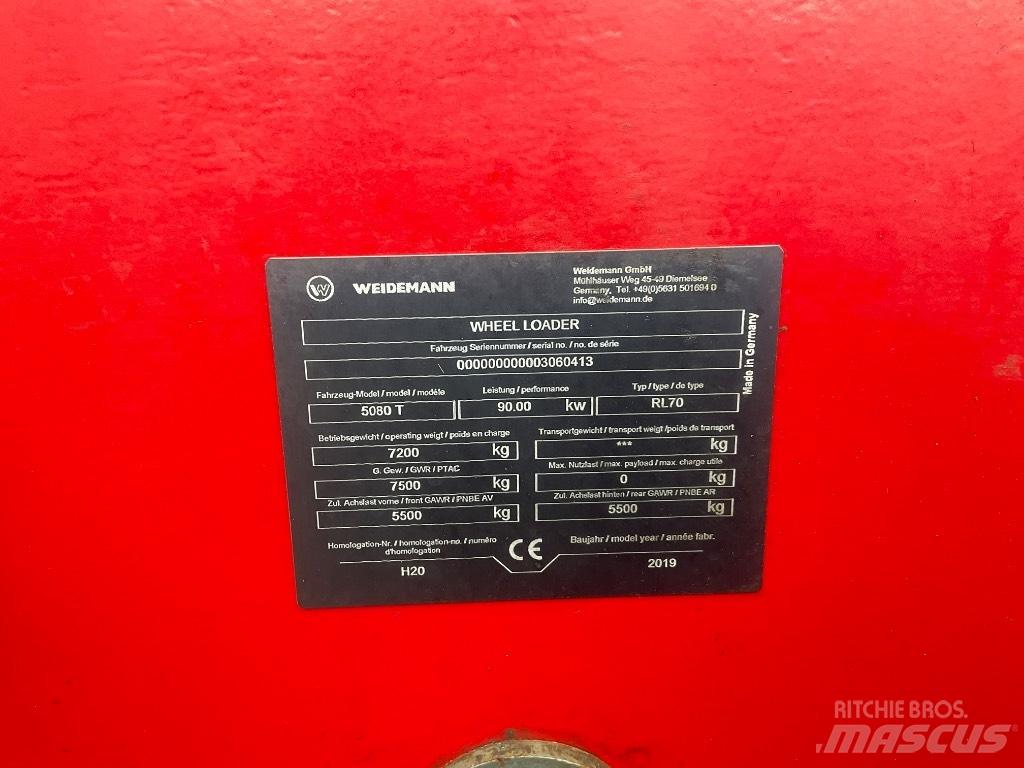 Weide 5080 T Telescopic wheel loaders