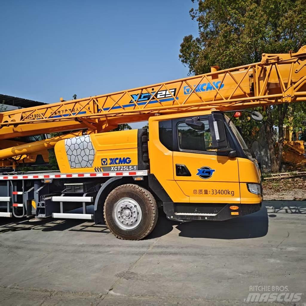 XCMG XCT 25 Mobile and all terrain cranes