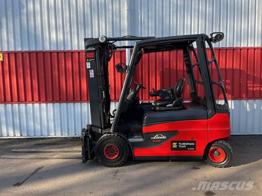 Linde E25L-02 Electric Forklifts