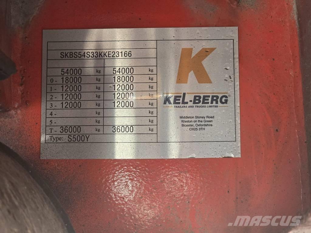 Kel-Berg 3 AS Flatbed Trailers