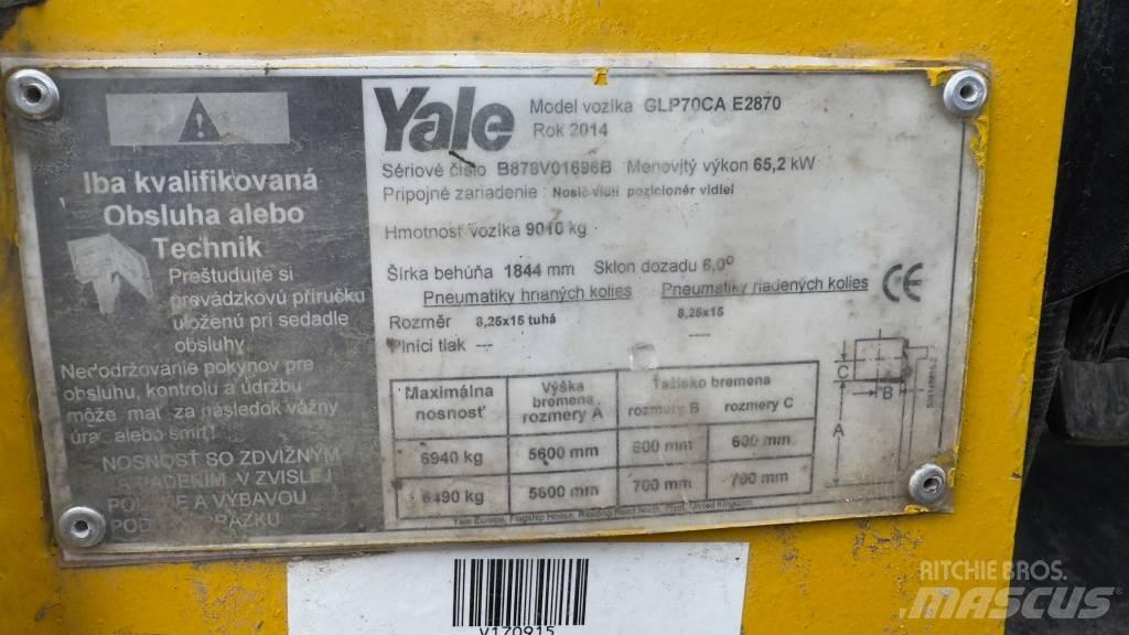 Yale GLP 70 CA LPG trucks
