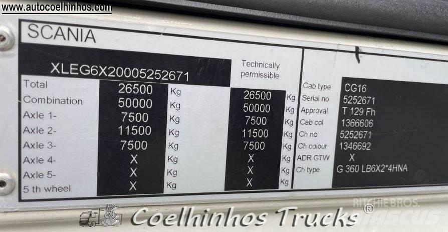 Scania G 360 Cab & Chassis Trucks