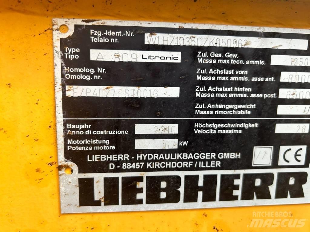 Liebherr A 309 Wheeled Excavators