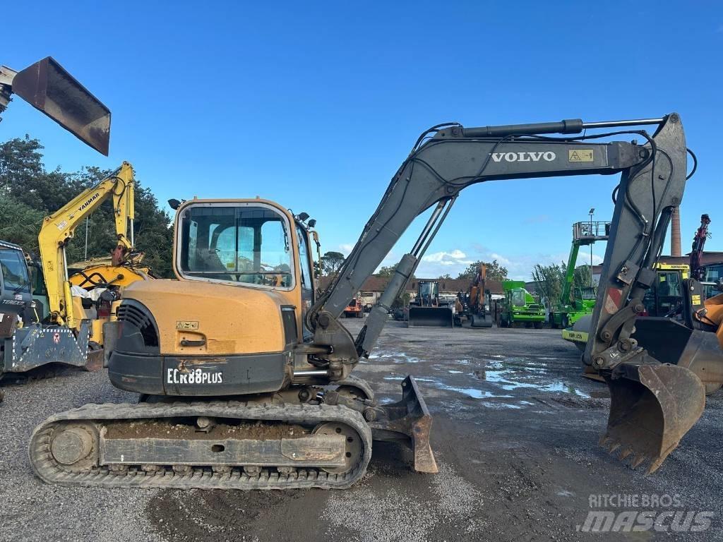 Volvo ECR 88 Mini excavators  7t - 12t
