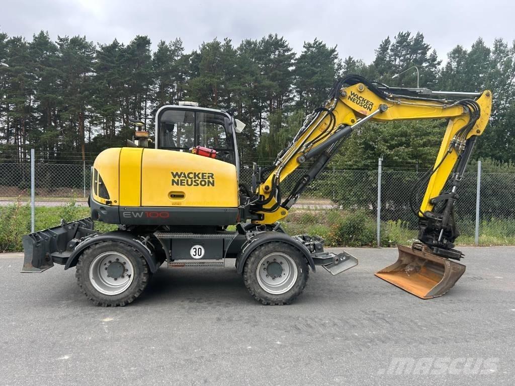 Wacker Neuson EW100 Wheeled Excavators