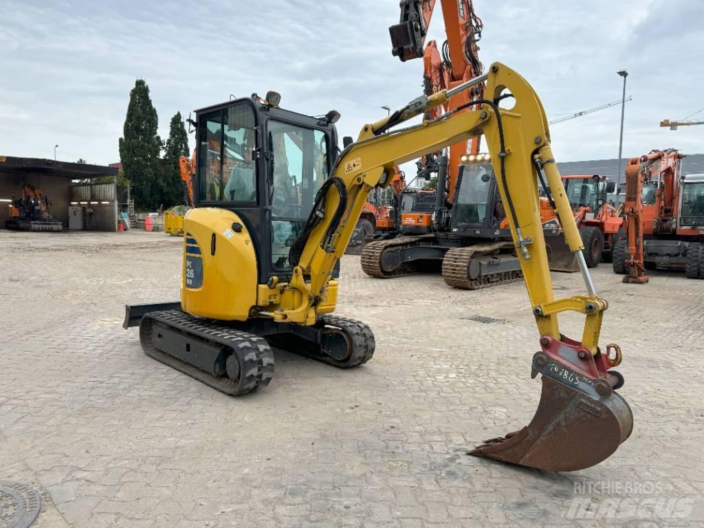 Komatsu PC26MR-3 Mini Excavators <7t (Mini Diggers)
