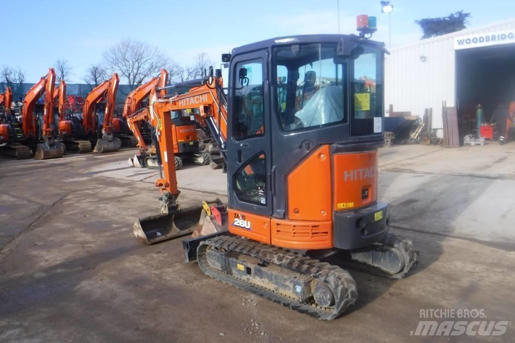 Hitachi ZX 26 U-6 Mini Excavators <7t (Mini Diggers)