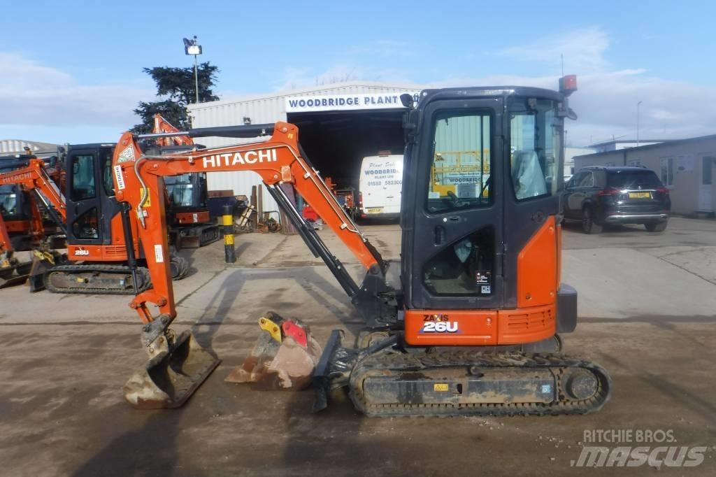 Hitachi ZX 26 U-6 Mini Excavators <7t (Mini Diggers)