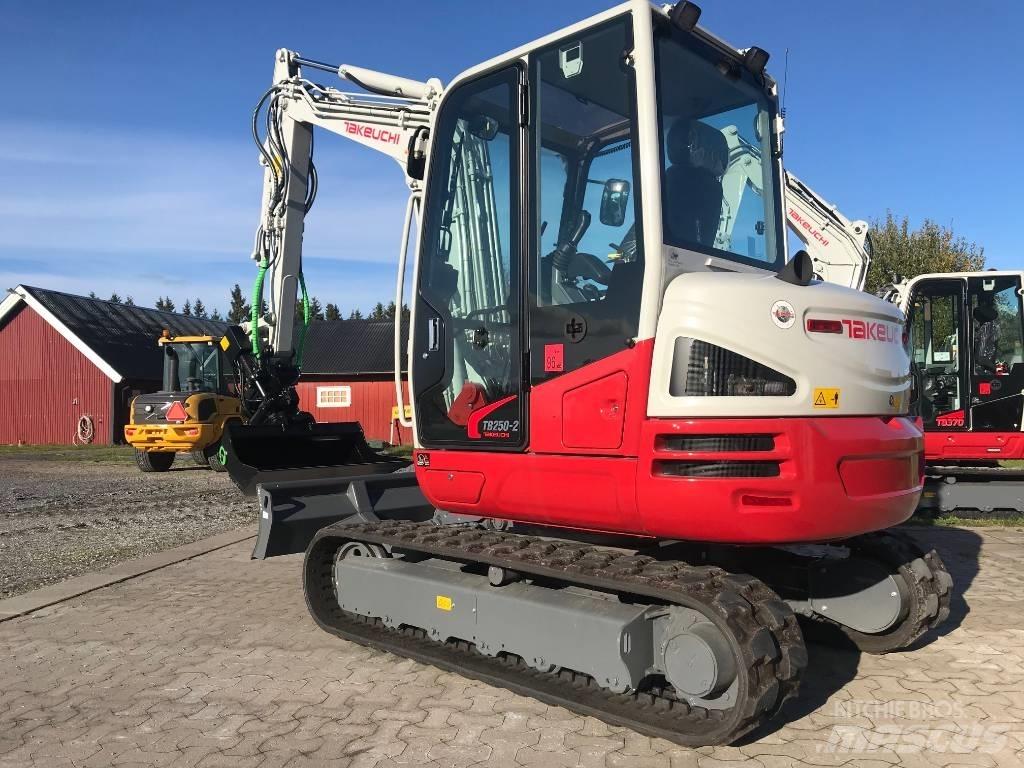 Takeuchi TB250-2 Mini Excavators <7t (Mini Diggers)