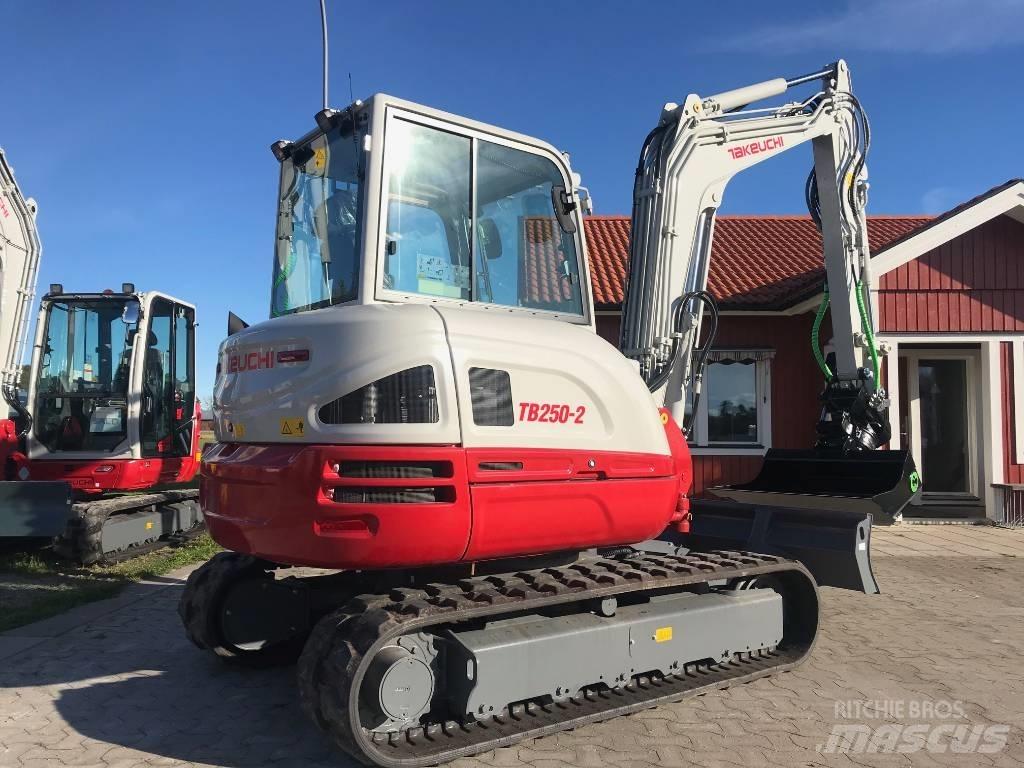 Takeuchi TB250-2 Mini Excavators <7t (Mini Diggers)