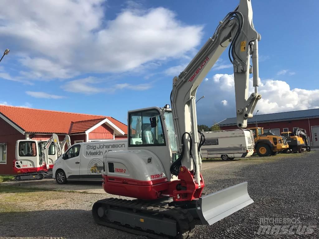 Takeuchi TB250-2 Mini Excavators <7t (Mini Diggers)