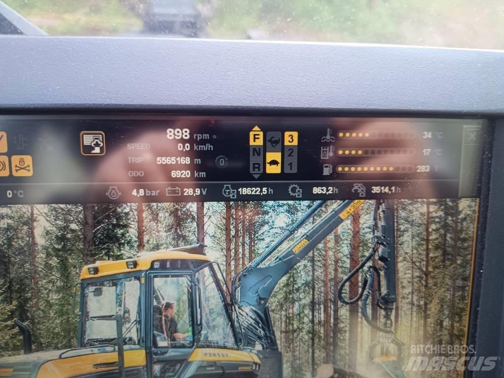 Ponsse Ergo 6W Harvesters