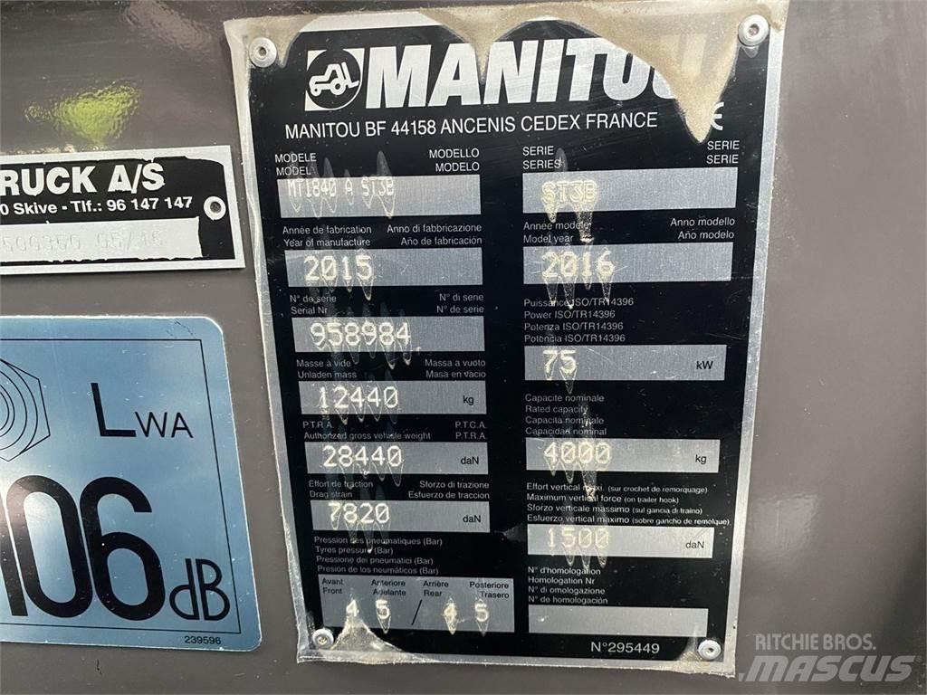Manitou MT1840A Telescopic Handlers