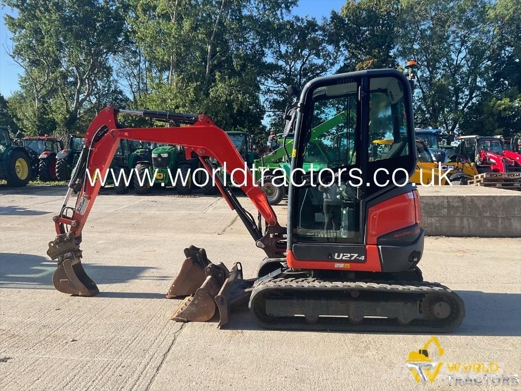 Kubota U 27-4 Mini Excavators <7t (Mini Diggers)