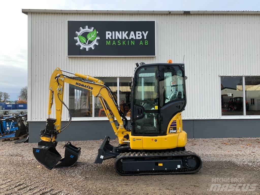 Komatsu PC26 MR-5 Mini Excavators <7t (Mini Diggers)