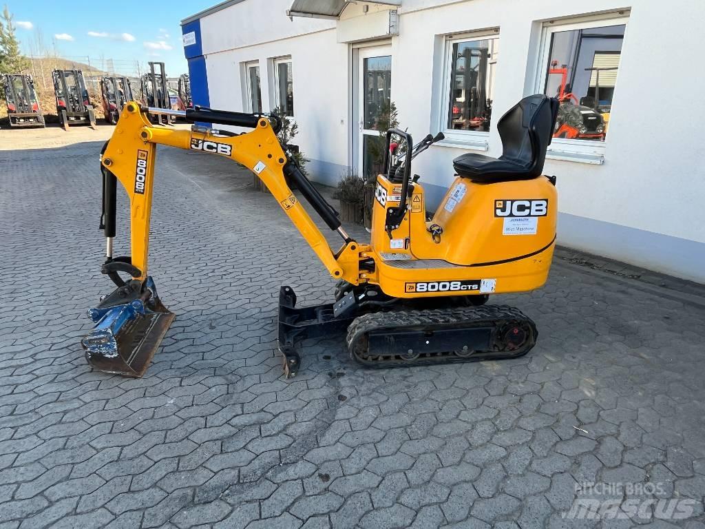 JCB 8008 Mini Excavators <7t (Mini Diggers)
