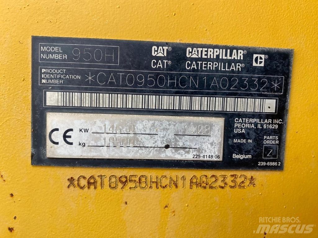 CAT 950 H Wheel Loaders