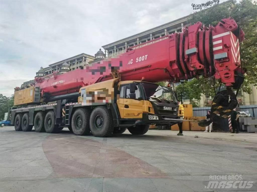 Sany SAC4500T Mobile and all terrain cranes