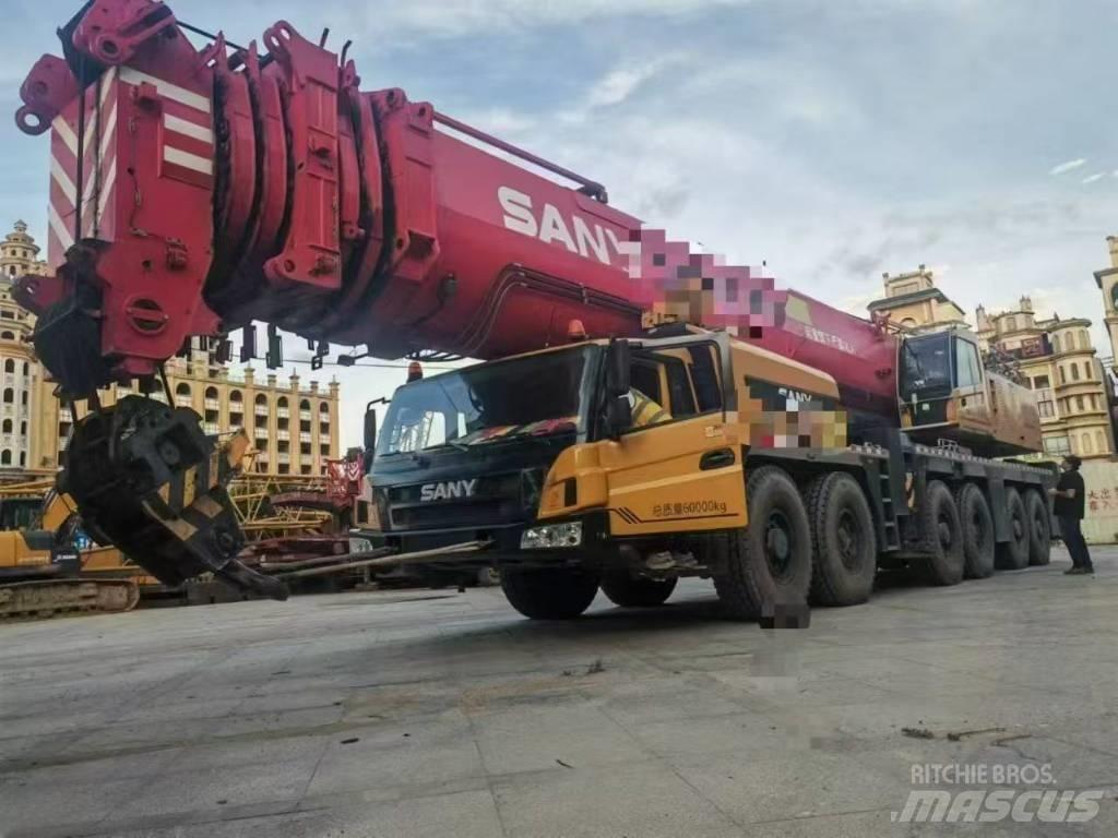 Sany SAC4500T Mobile and all terrain cranes