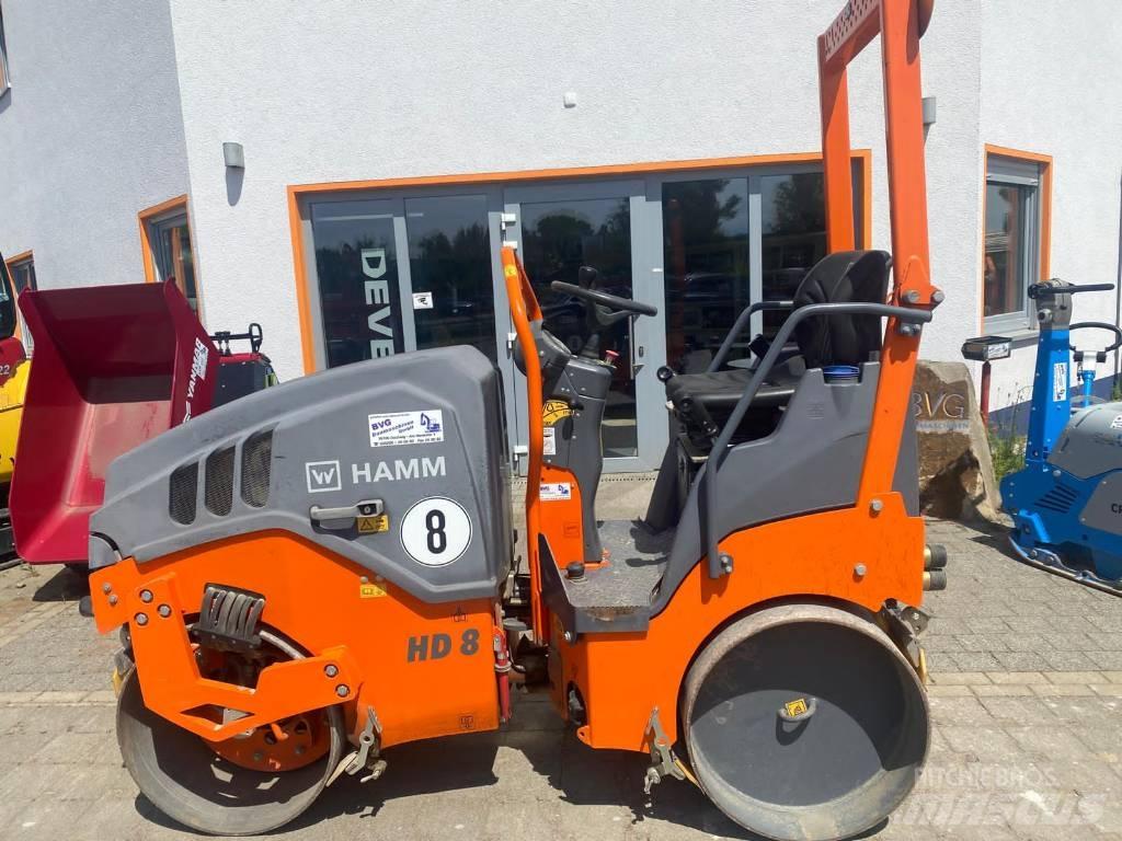 Hamm HD8VV Twin drum rollers