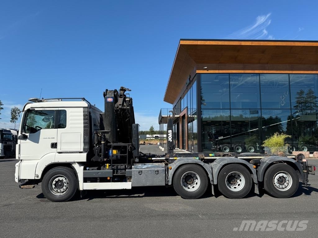 MAN Crane + hook lift Boom / Crane / Bucket Trucks