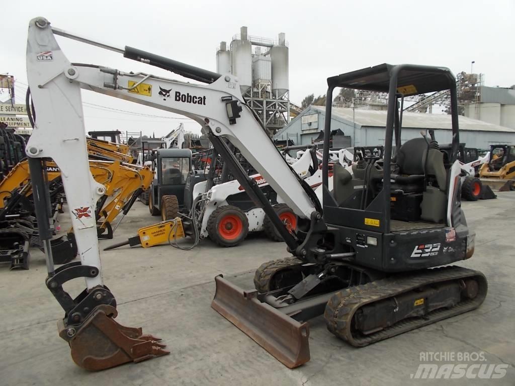 Bobcat E32i Mini Excavators <7t (Mini Diggers)