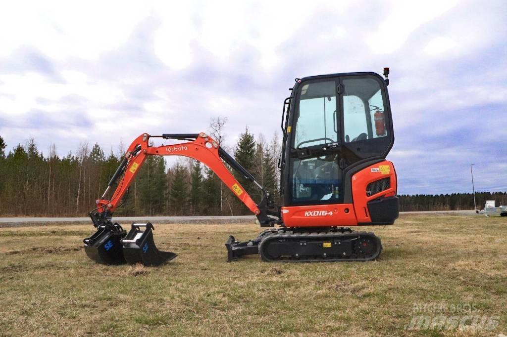 Kubota KX016-4 Mini Excavators <7t (Mini Diggers)