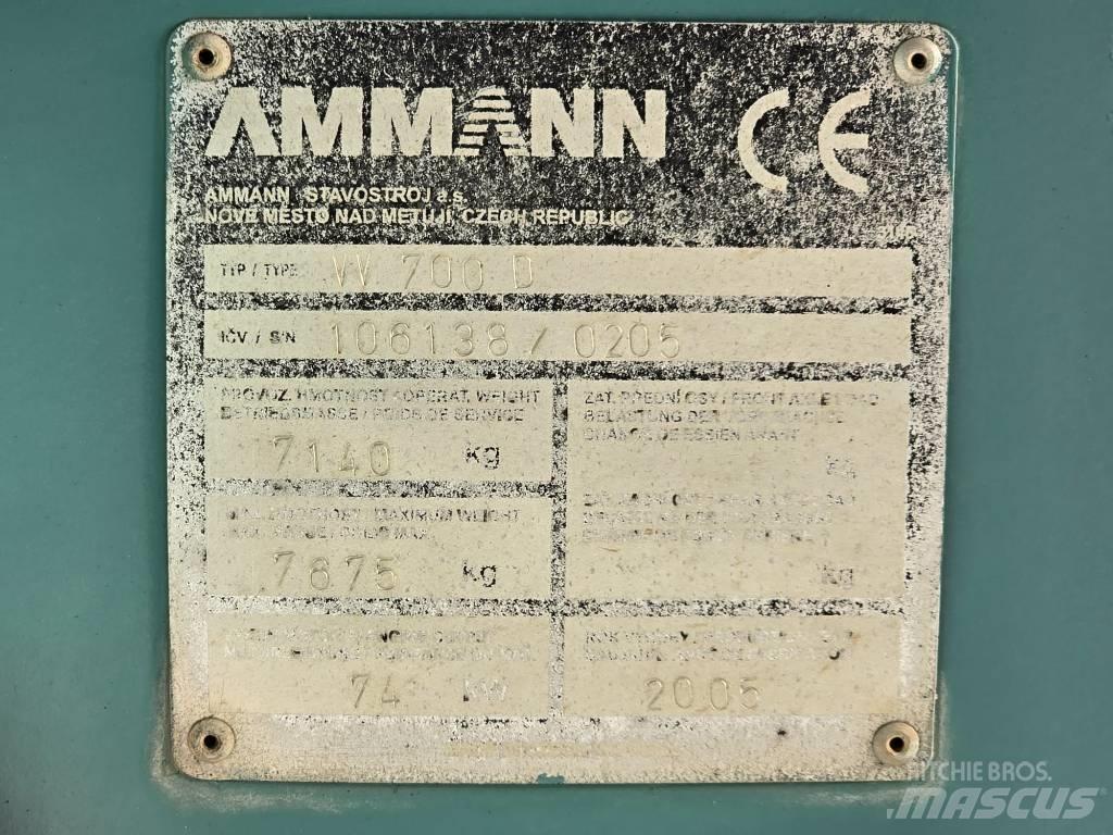 Ammann VV 700 D Combi rollers