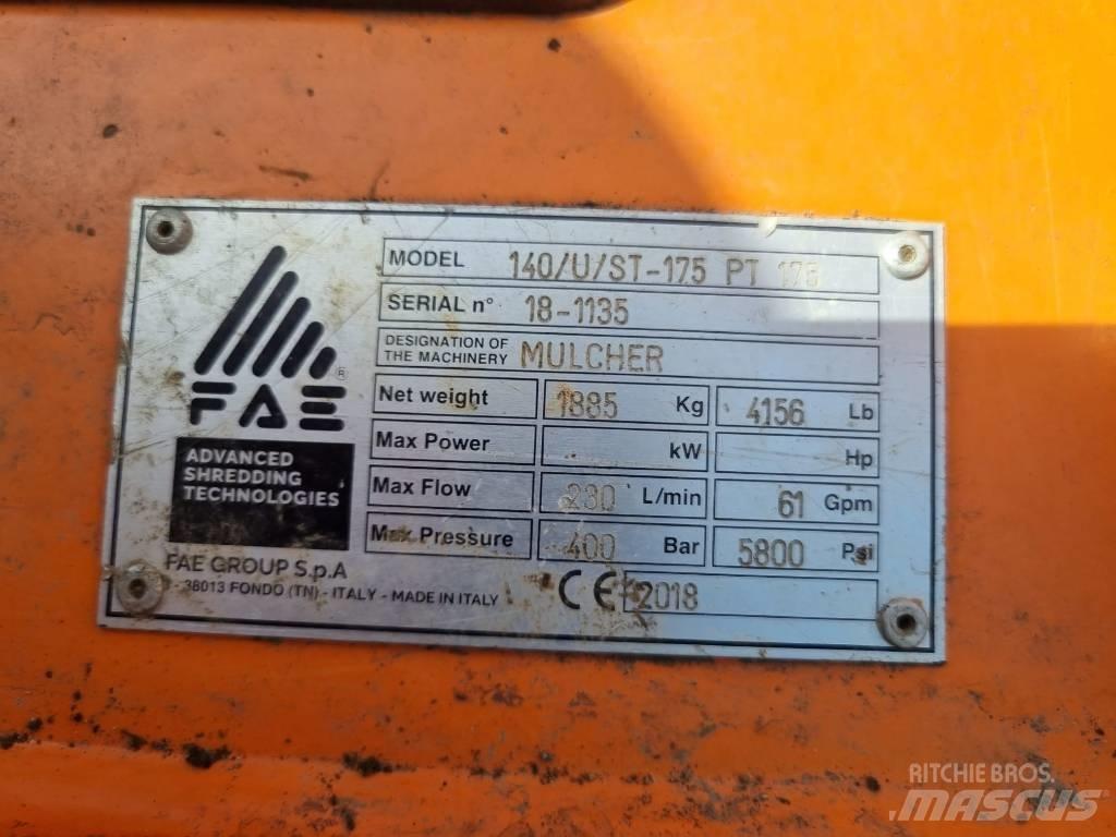 FAE PT-175 Forestry Mulchers