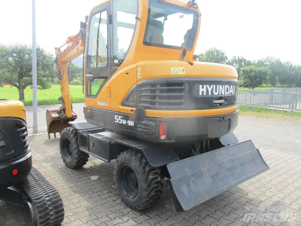 Hyundai Robex 55W-9 Wheeled Excavators
