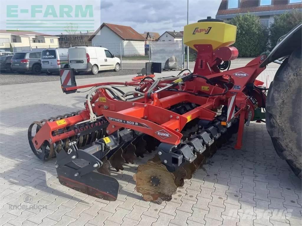 Kuhn optimer + 503r Disc Harrows