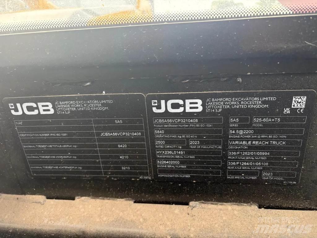 JCB 525.60 Telehandlers for Agriculture
