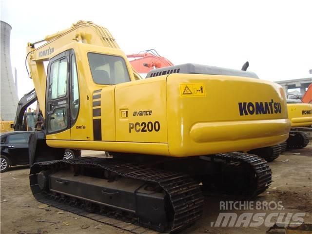 Komatsu PC 200 Crawler Excavators