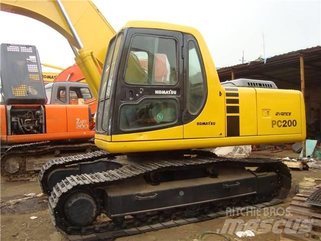 Komatsu PC 200 Crawler Excavators