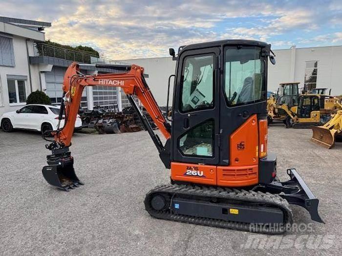Hitachi ZX26 U-6 Mini Excavators <7t (Mini Diggers)