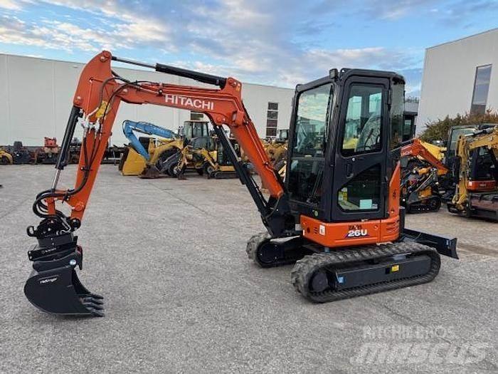 Hitachi ZX26 U-6 Mini Excavators <7t (Mini Diggers)