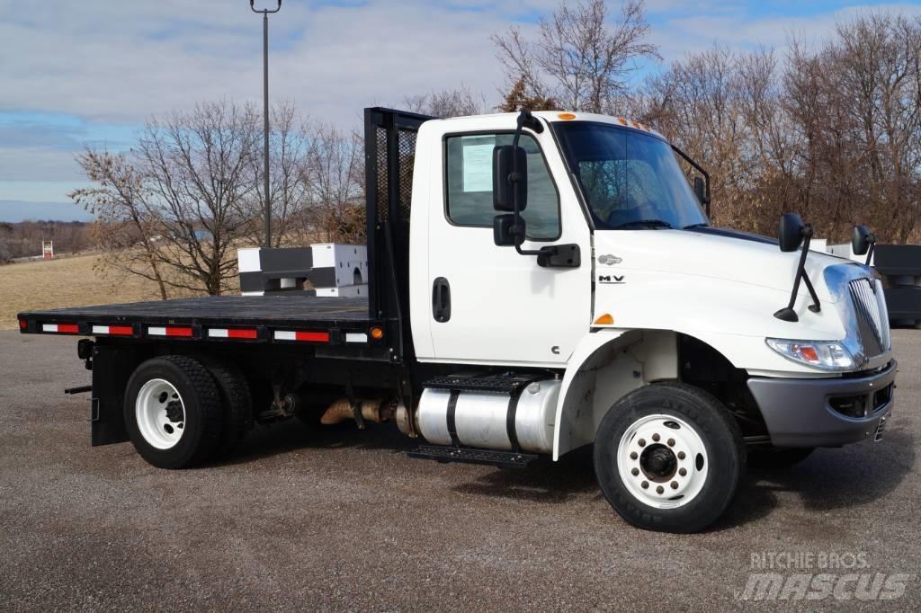International MV 607 Flatbed Trucks