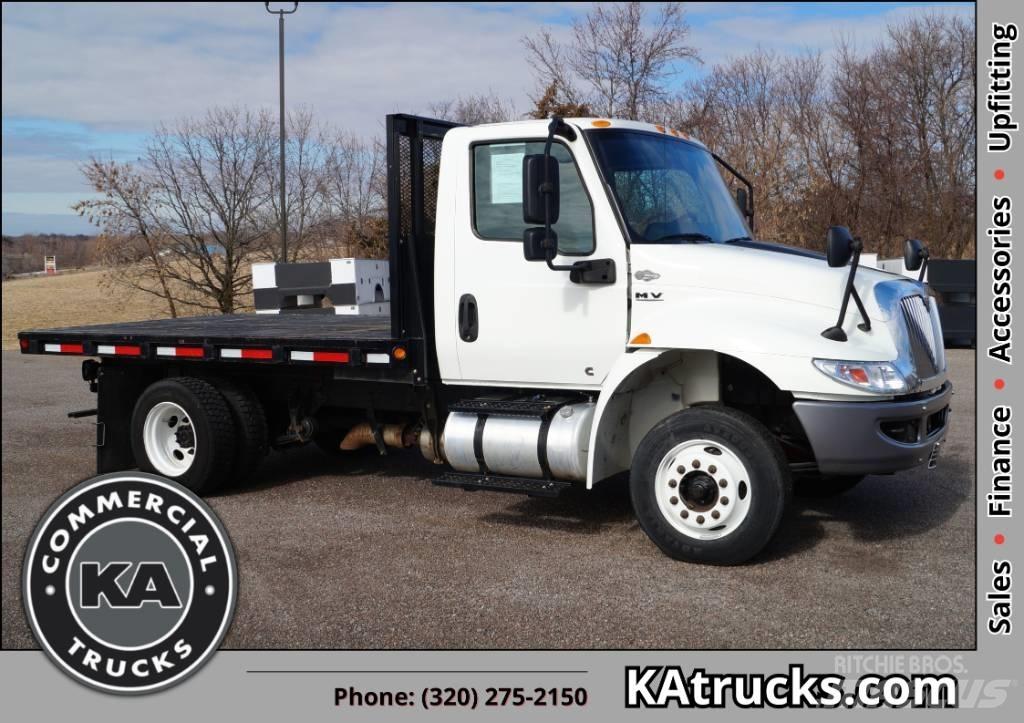 International MV 607 Flatbed Trucks