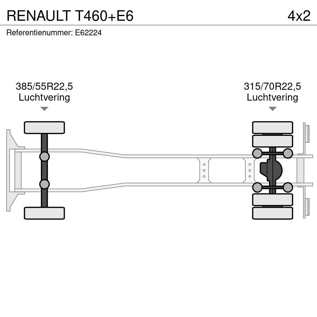 Renault T460+E6 Curtain Side Trucks
