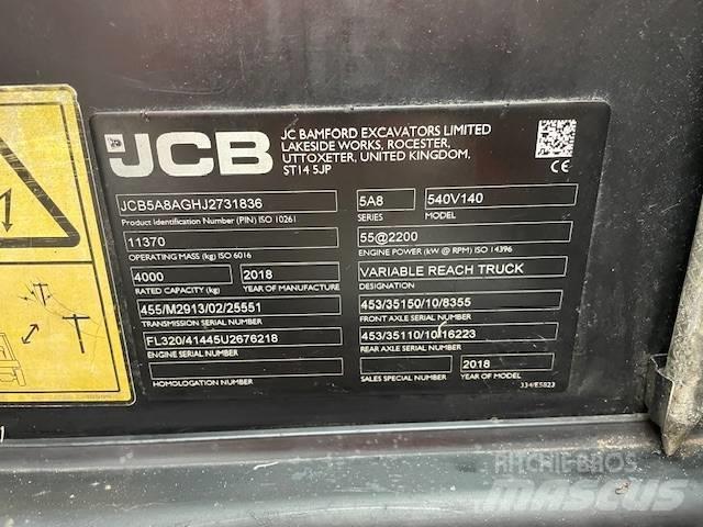 JCB 540-140 Telescopic Handlers