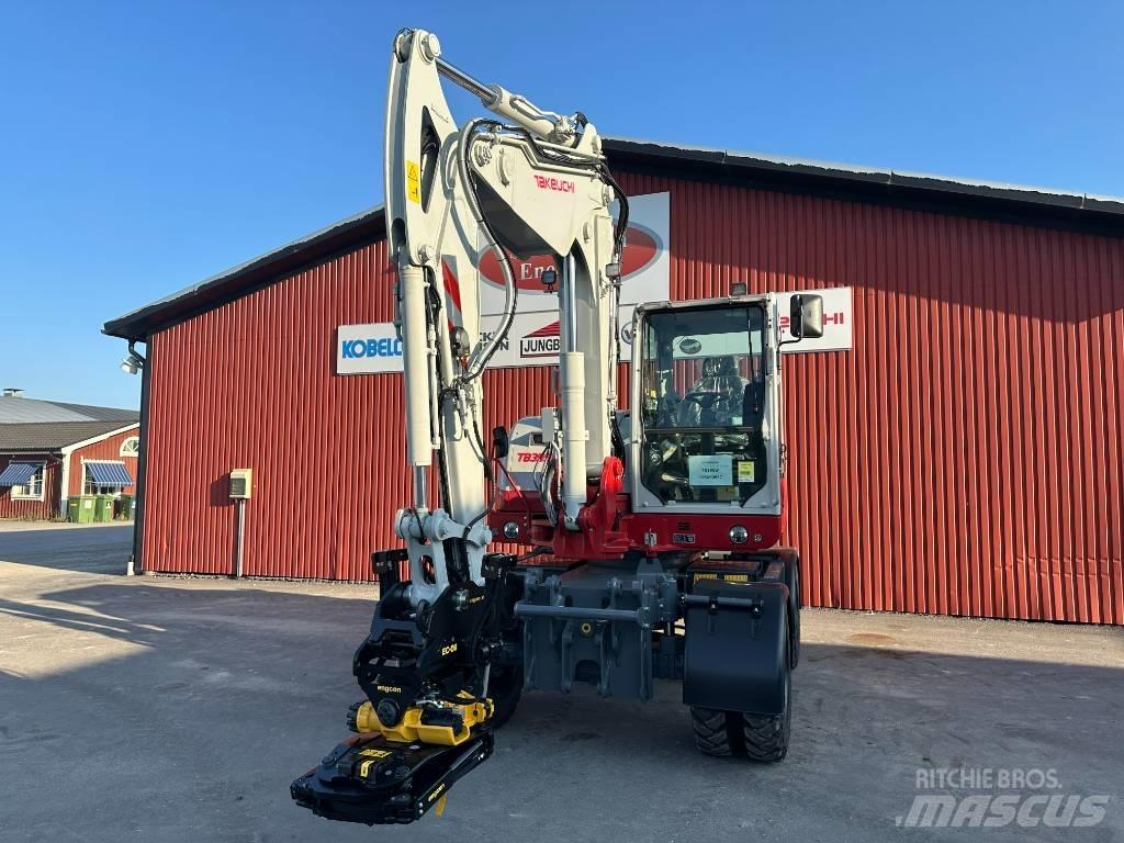 Takeuchi TB 395 W Wheeled Excavators