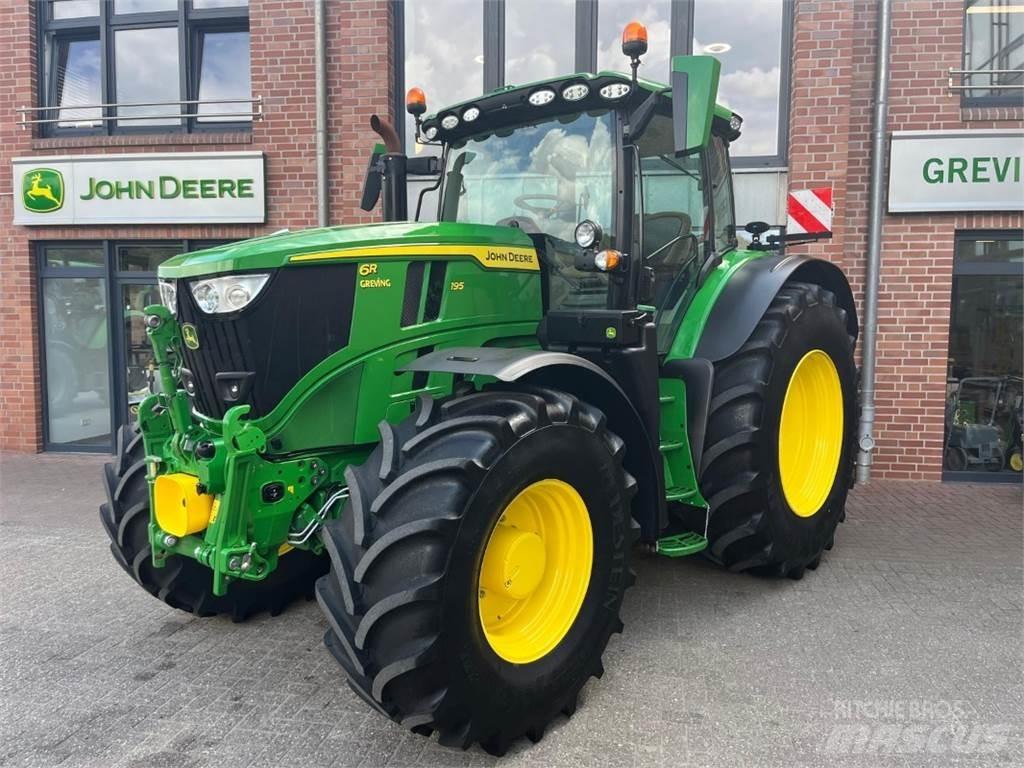 John Deere 6R195 Tractors