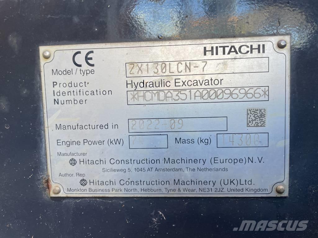 Hitachi ZX 130 LCN-7 Crawler excavators