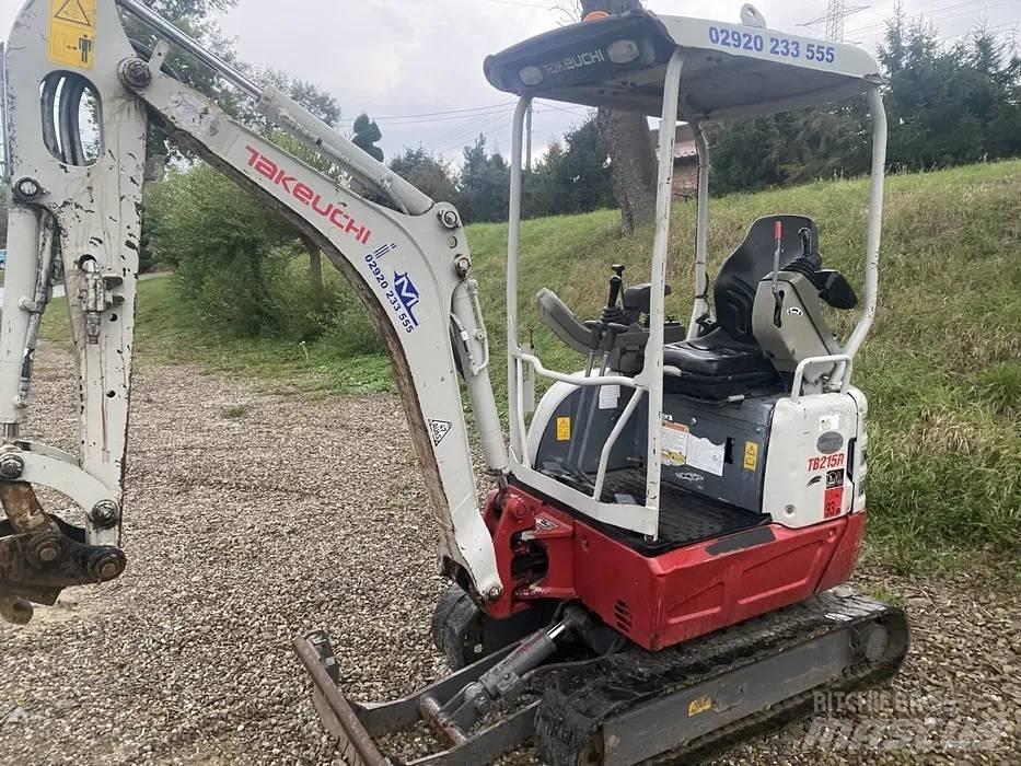 Takeuchi TB 215 R Mini Excavators <7t (Mini Diggers)