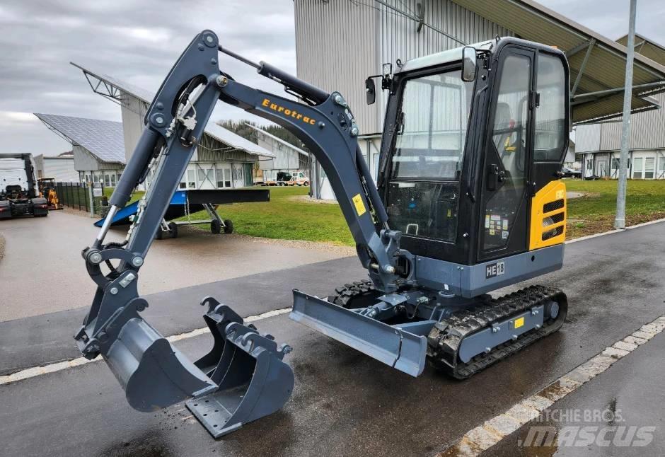 Eurotrac HE 18 Mini Excavators <7t (Mini Diggers)